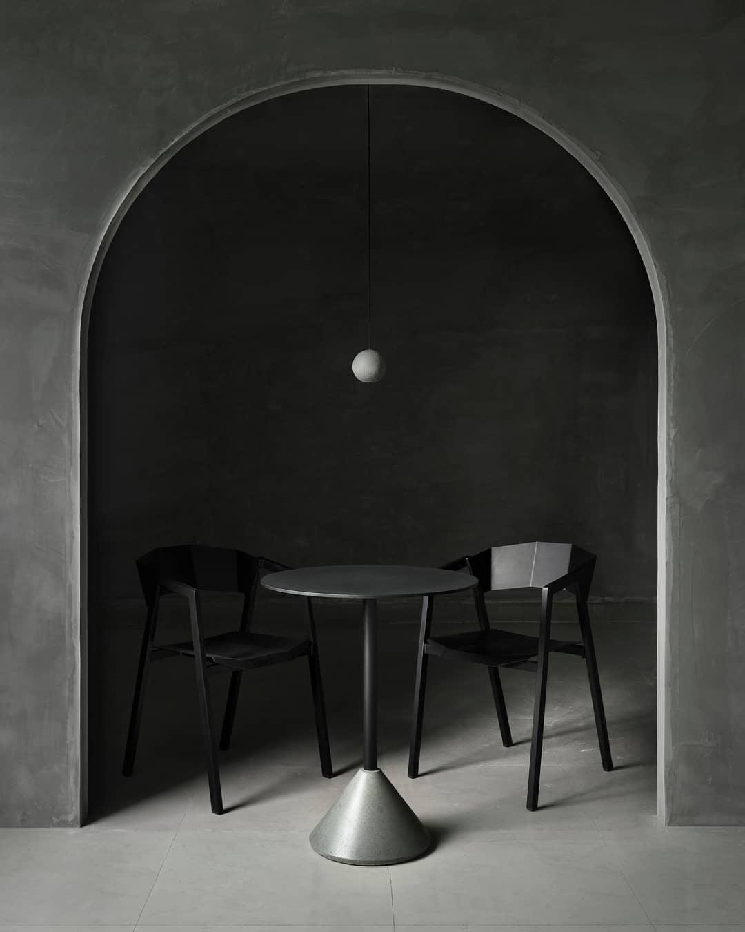 Moon Concrete Pendant Lamp - Lamp Outdoor