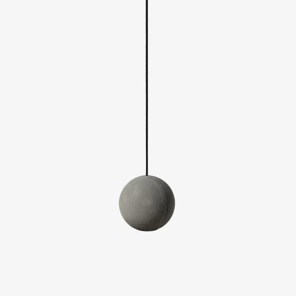 Moon Concrete Pendant Lamp - Lamp Outdoor