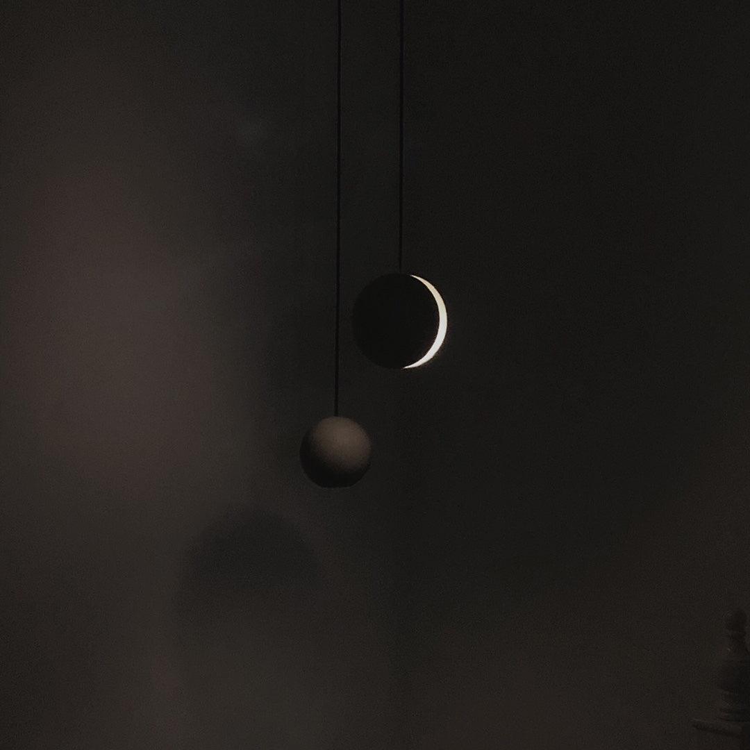 Moon Concrete Pendant Lamp - Lamp Outdoor
