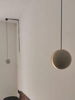 Moon Concrete Pendant Lamp - Lamp Outdoor