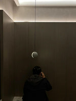 Moon Concrete Pendant Lamp - Lamp Outdoor