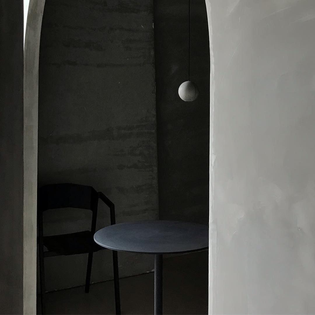 Moon Concrete Pendant Lamp - Lamp Outdoor