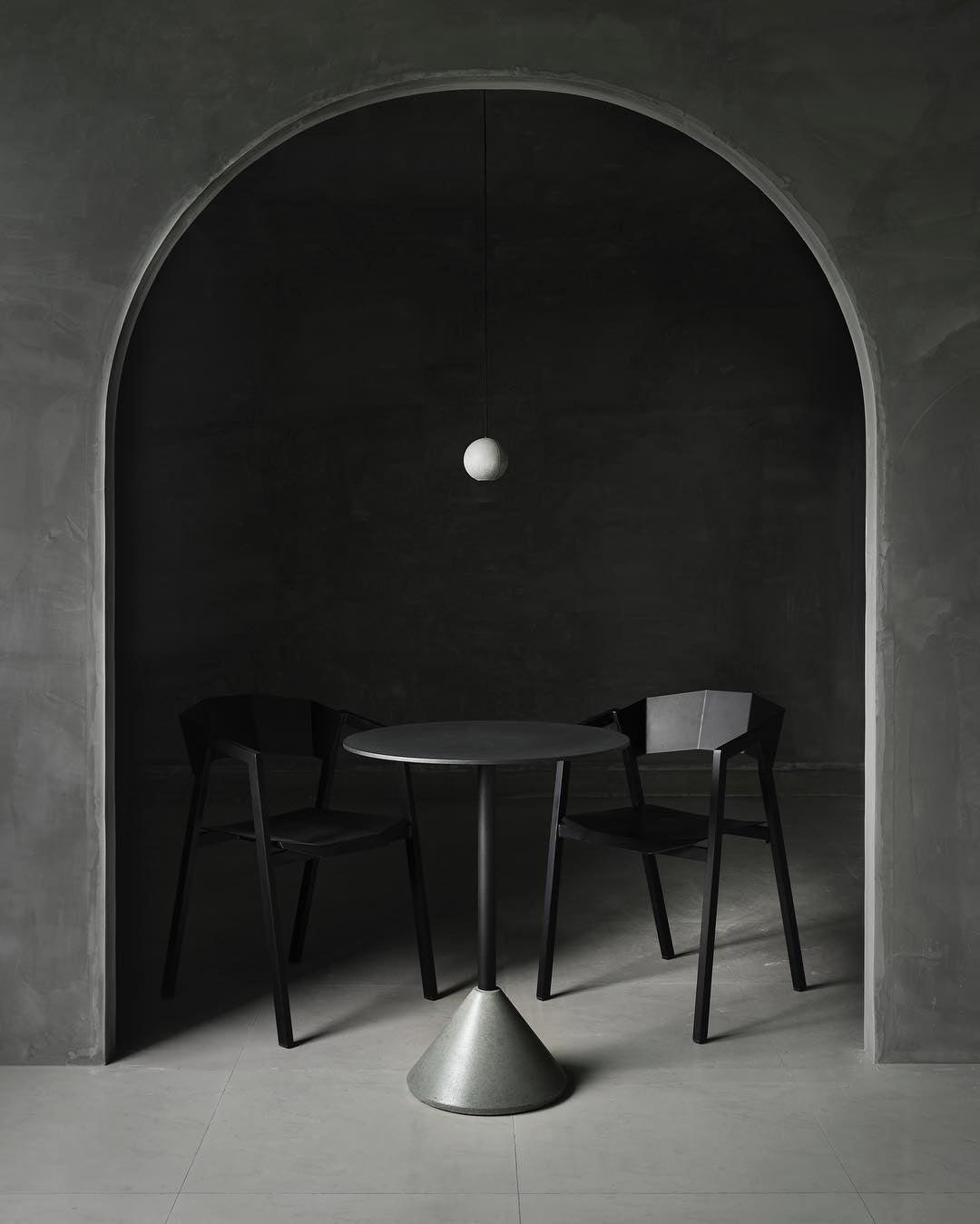Moon Concrete Pendant Lamp - Lamp Outdoor