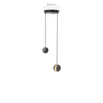 Moon Concrete Pendant Lamp - Lamp Outdoor