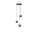 Moon Concrete Pendant Lamp - Lamp Outdoor