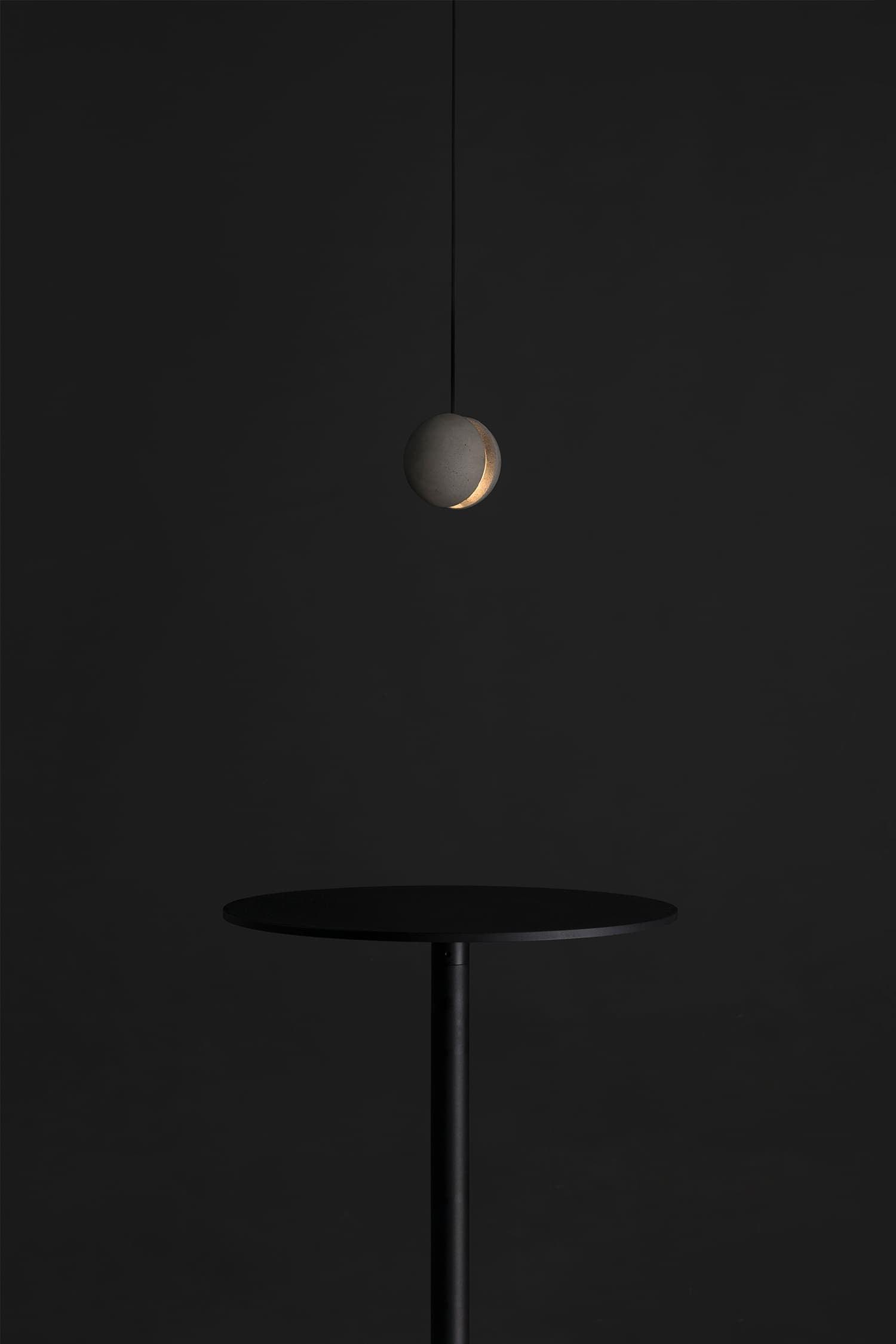 Moon Concrete Pendant Lamp - Lamp Outdoor