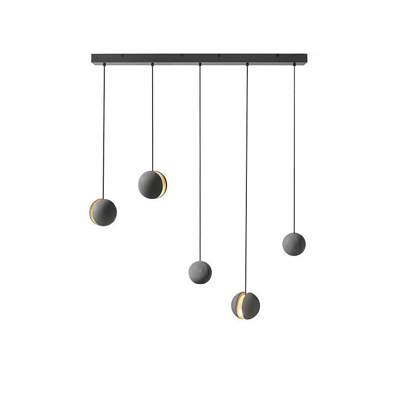Moon Concrete Pendant Lamp - Lamp Outdoor