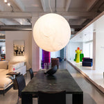 Globe Minimalist Silk Pendant Lamp - Lamp Outdoor