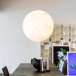 Globe Minimalist Silk Pendant Lamp - Lamp Outdoor