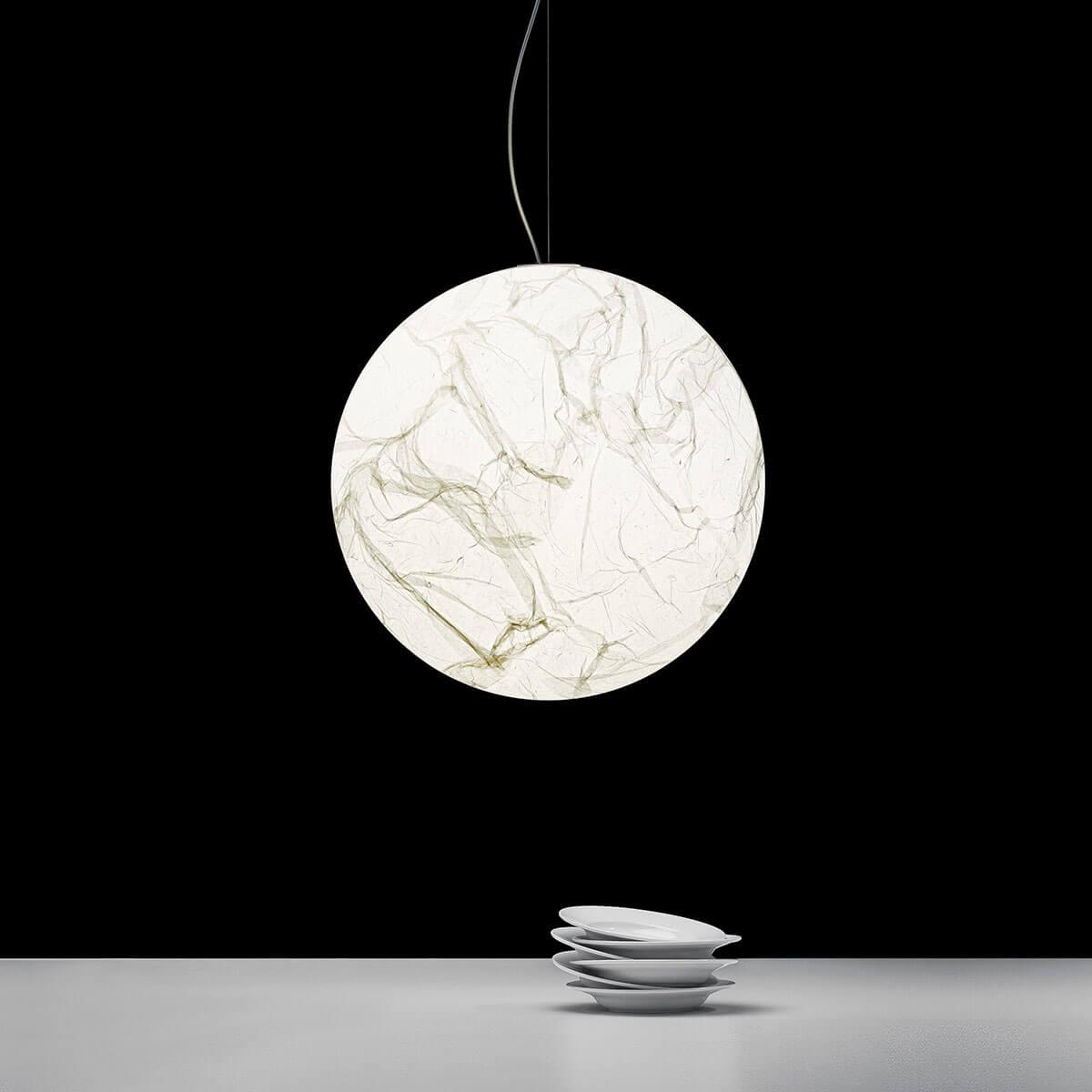 Globe Minimalist Silk Pendant Lamp - Lamp Outdoor