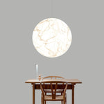 Globe Minimalist Silk Pendant Lamp - Lamp Outdoor
