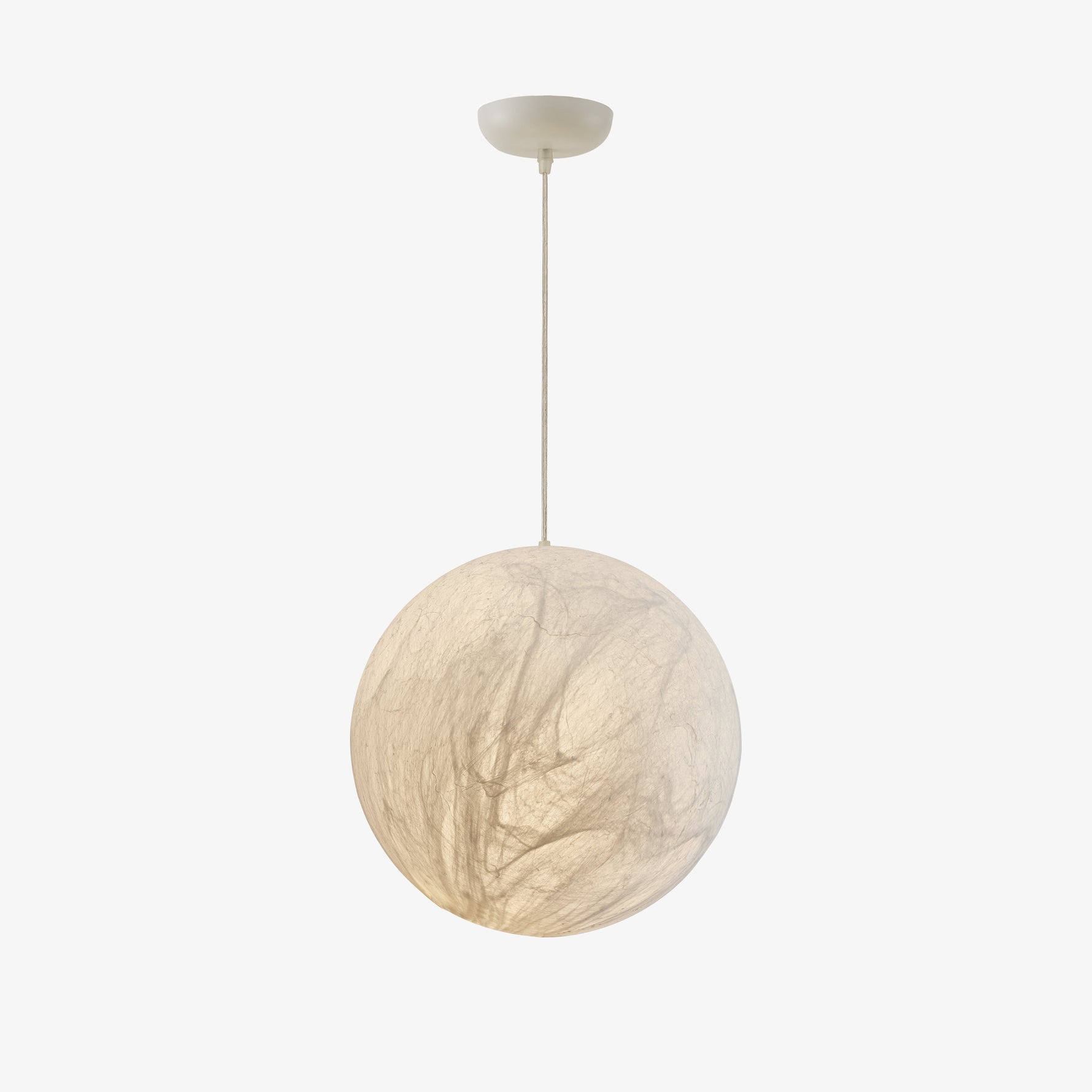 Globe Minimalist Silk Pendant Lamp - Lamp Outdoor