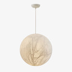 Globe Minimalist Silk Pendant Lamp - Lamp Outdoor