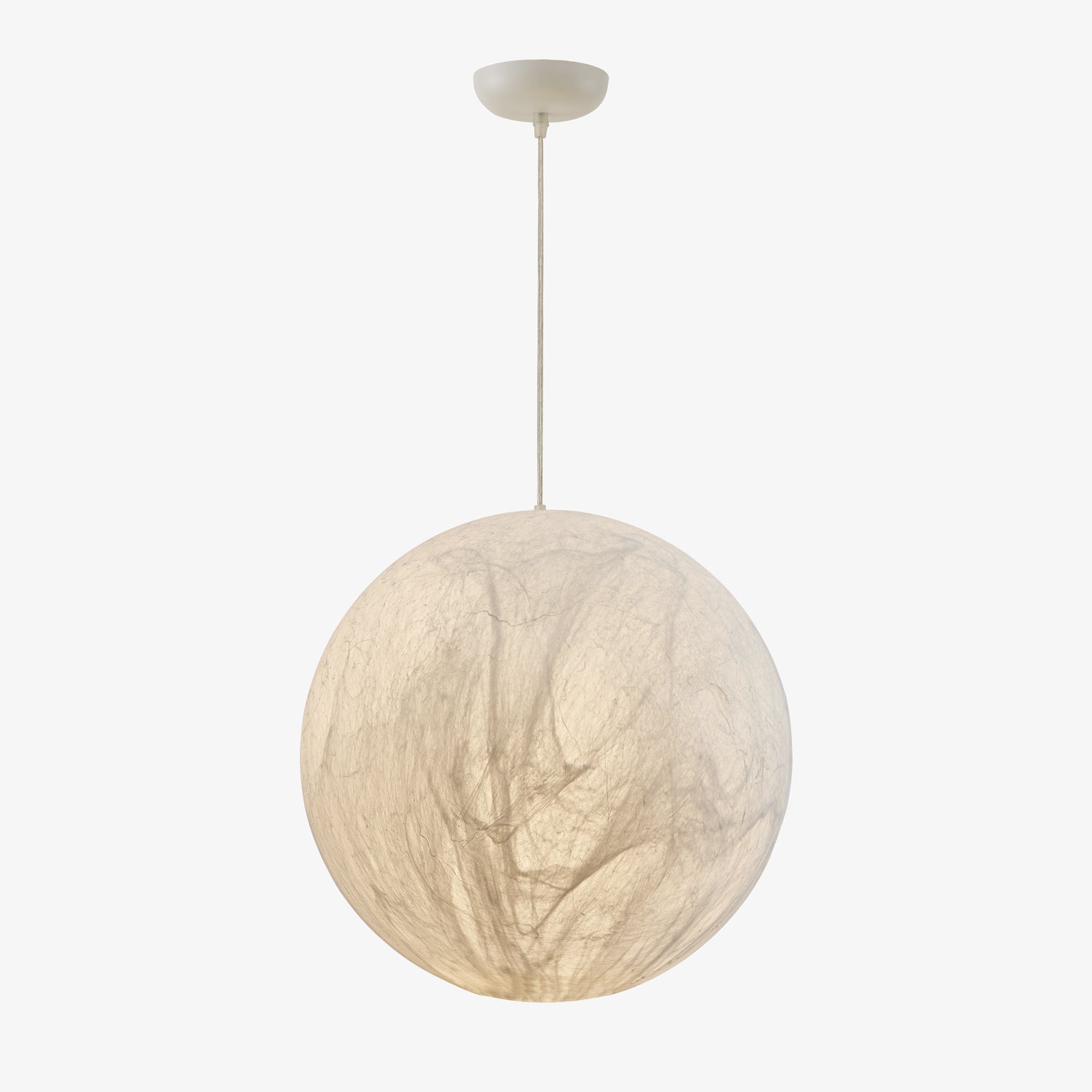 Globe Minimalist Silk Pendant Lamp - Lamp Outdoor