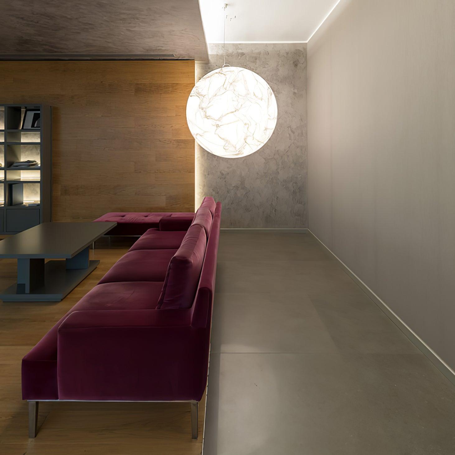Globe Minimalist Silk Pendant Lamp - Lamp Outdoor
