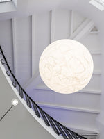 Globe Minimalist Silk Pendant Lamp - Lamp Outdoor