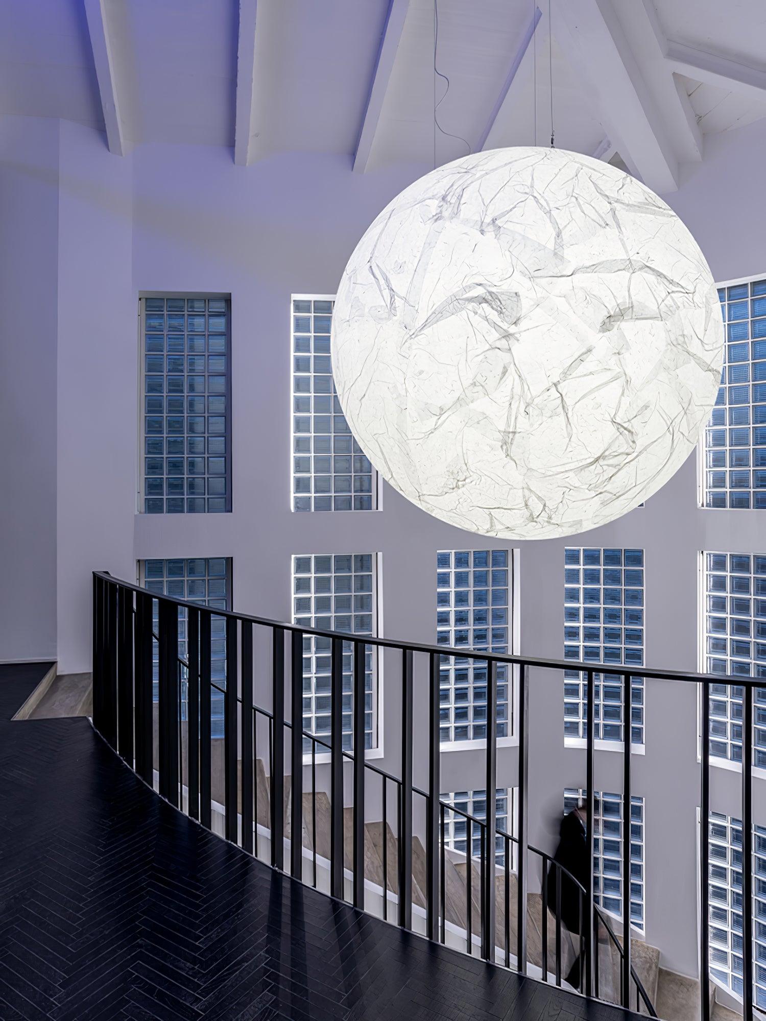 Globe Minimalist Silk Pendant Lamp - Lamp Outdoor