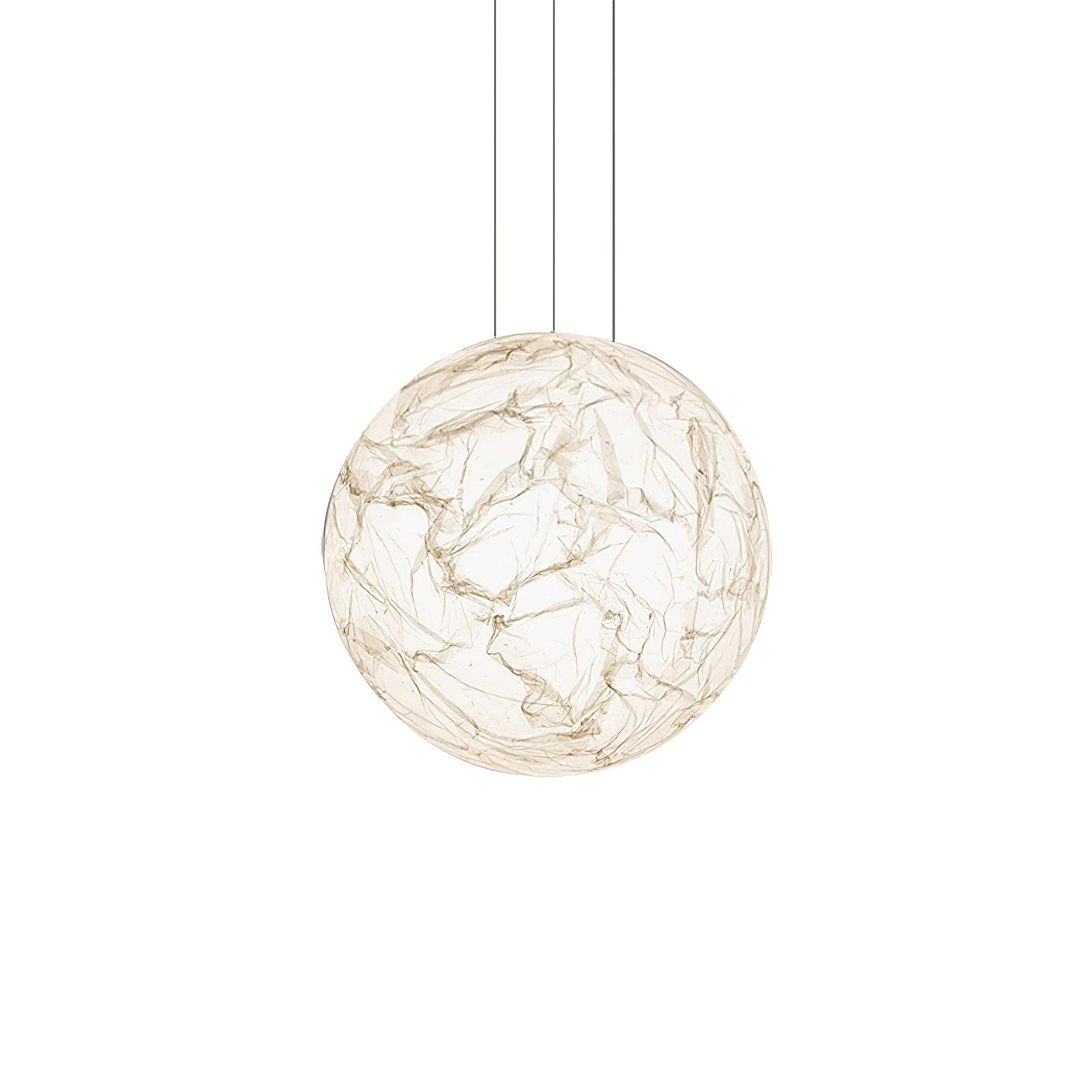 Globe Minimalist Silk Pendant Lamp - Lamp Outdoor