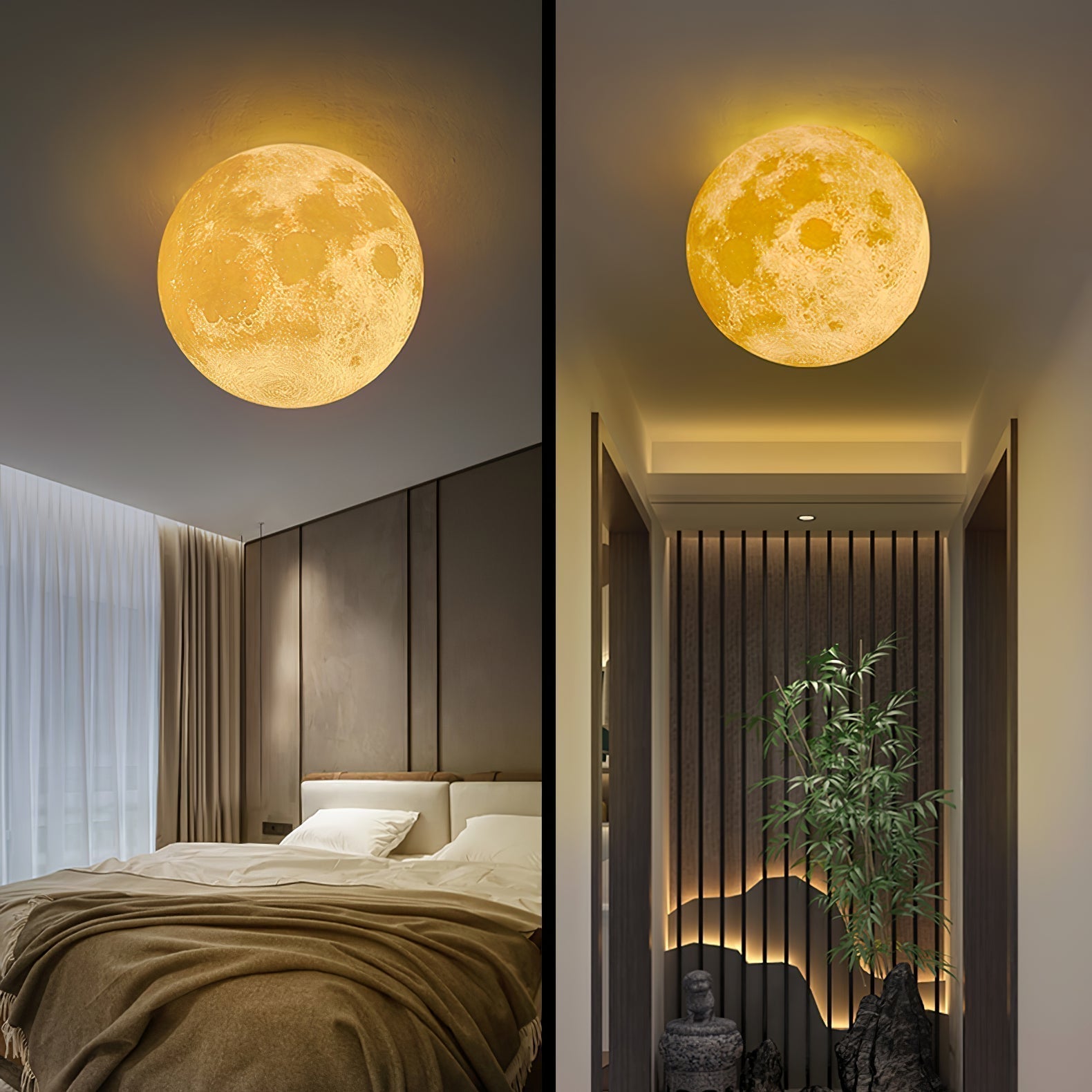 Moon 3D Wall Lamp - Lamp Outdoor