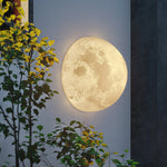 Moon 3D Wall Lamp - Lamp Outdoor