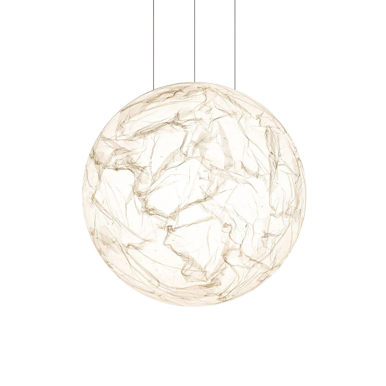 Globe Minimalist Silk Pendant Lamp - Lamp Outdoor