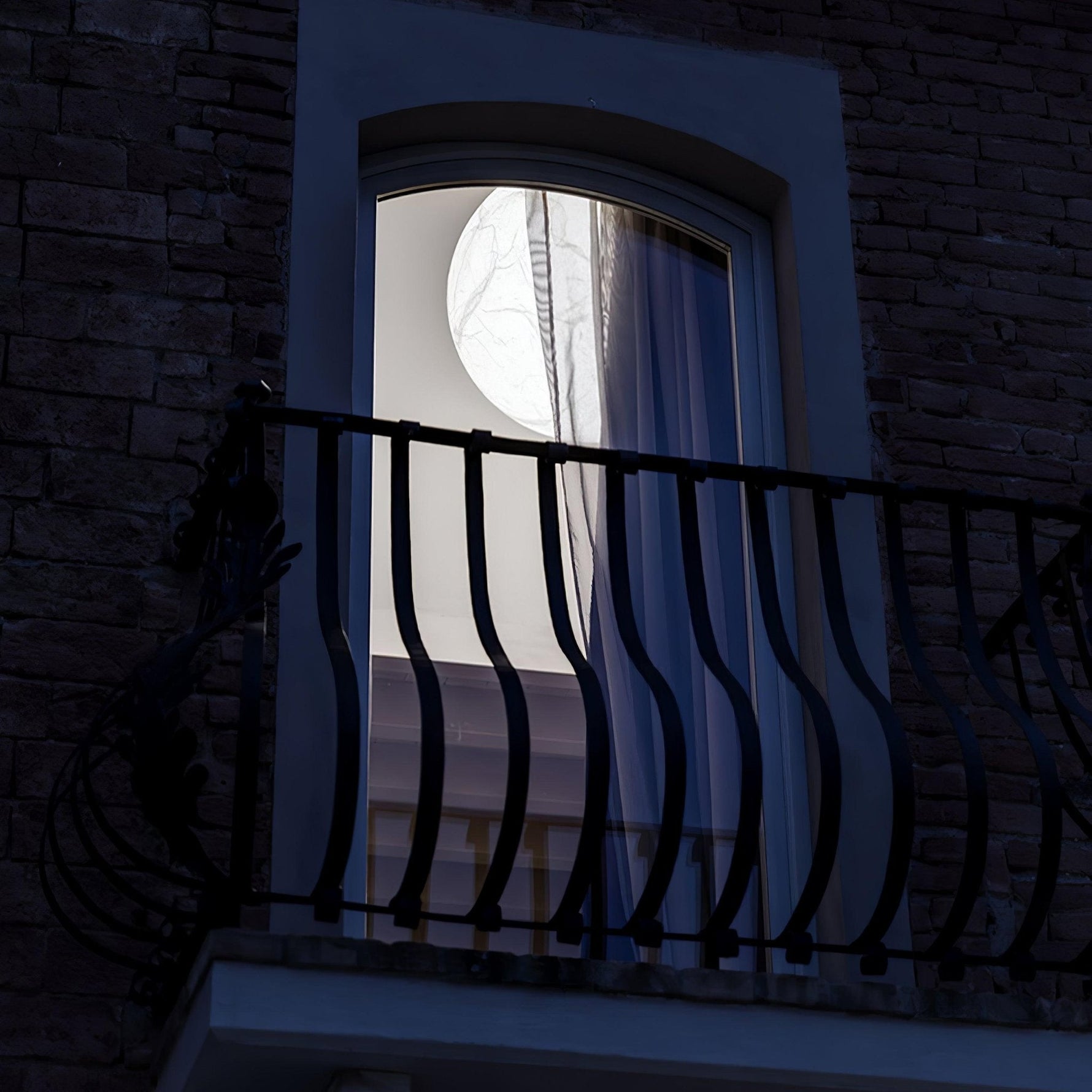 Globe Minimalist Silk Pendant Lamp - Lamp Outdoor