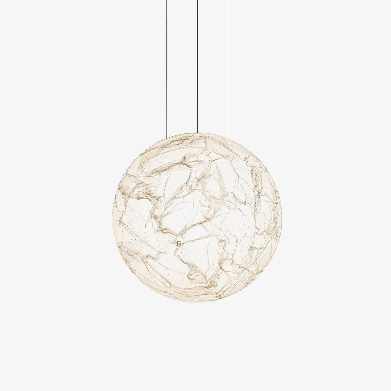 Globe Minimalist Silk Pendant Lamp - Lamp Outdoor