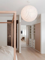 Globe Minimalist Silk Pendant Lamp - Lamp Outdoor