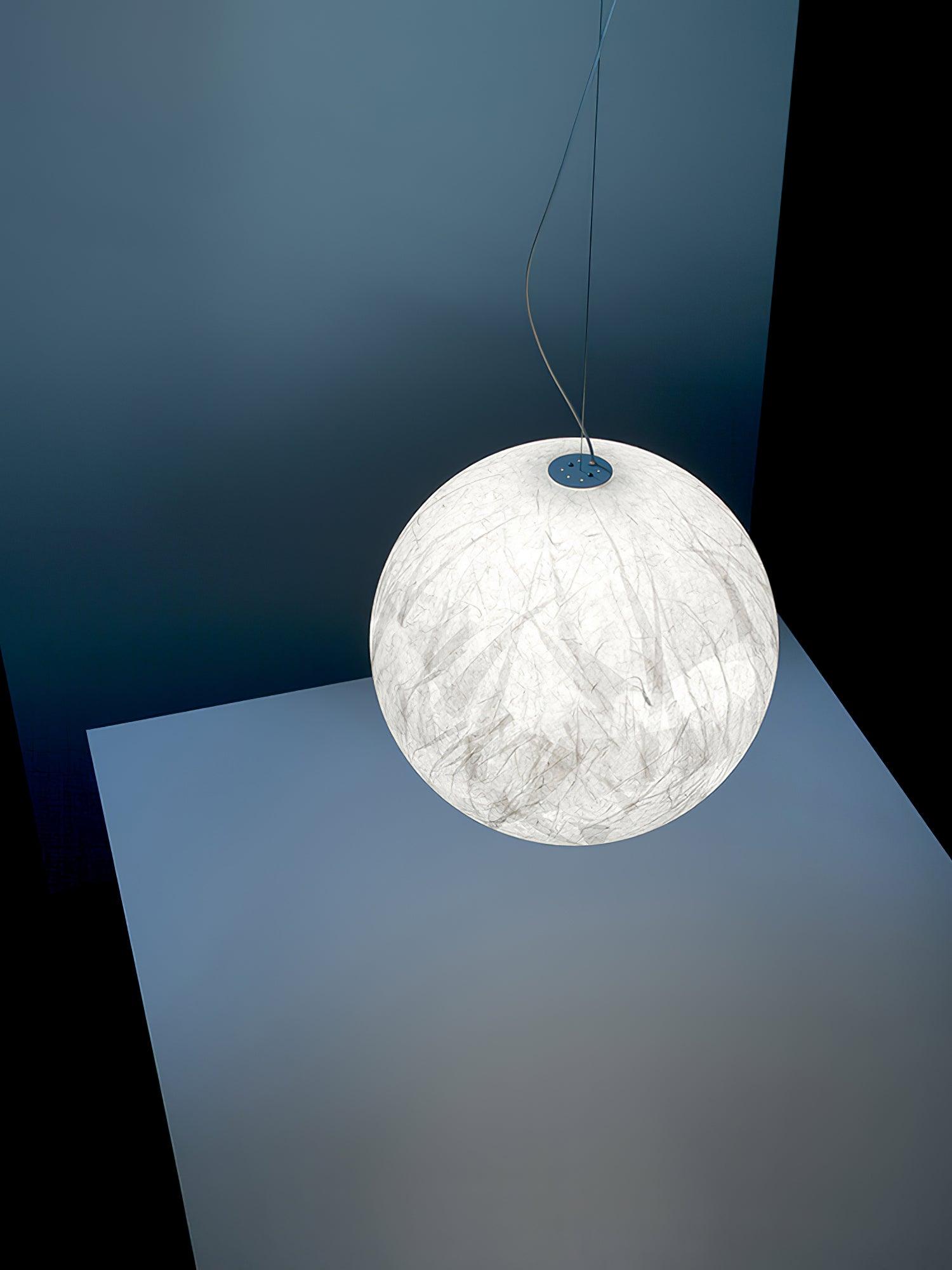Globe Minimalist Silk Pendant Lamp - Lamp Outdoor