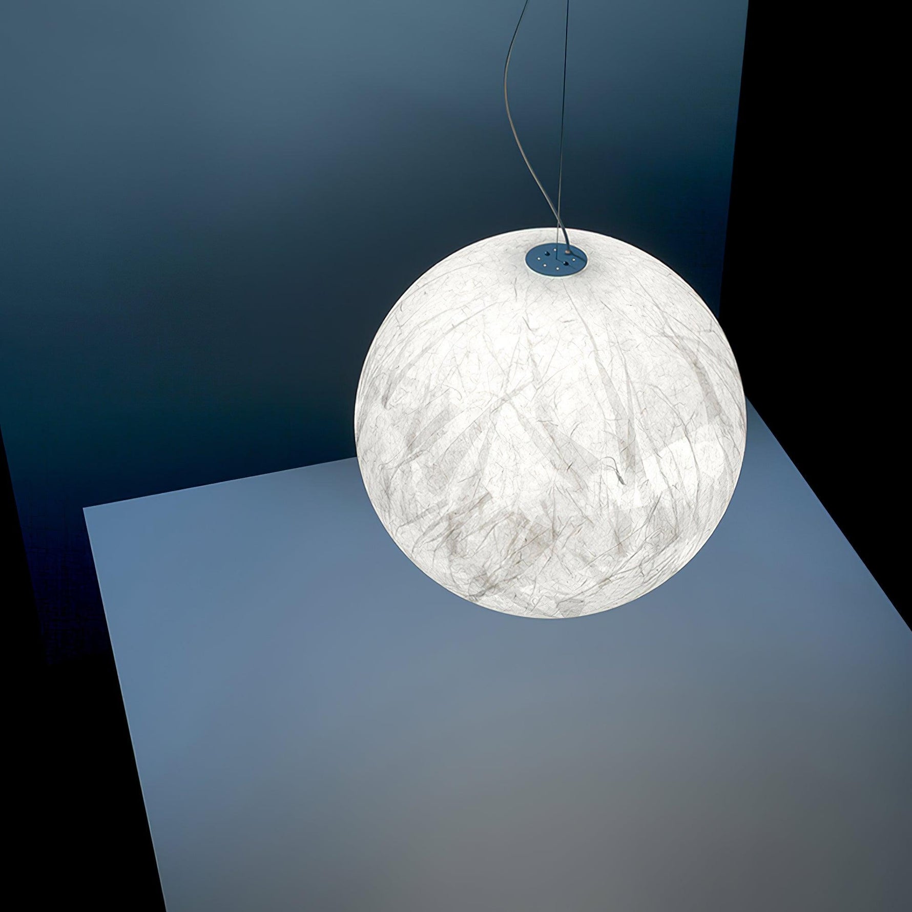 Globe Minimalist Silk Pendant Lamp - Lamp Outdoor