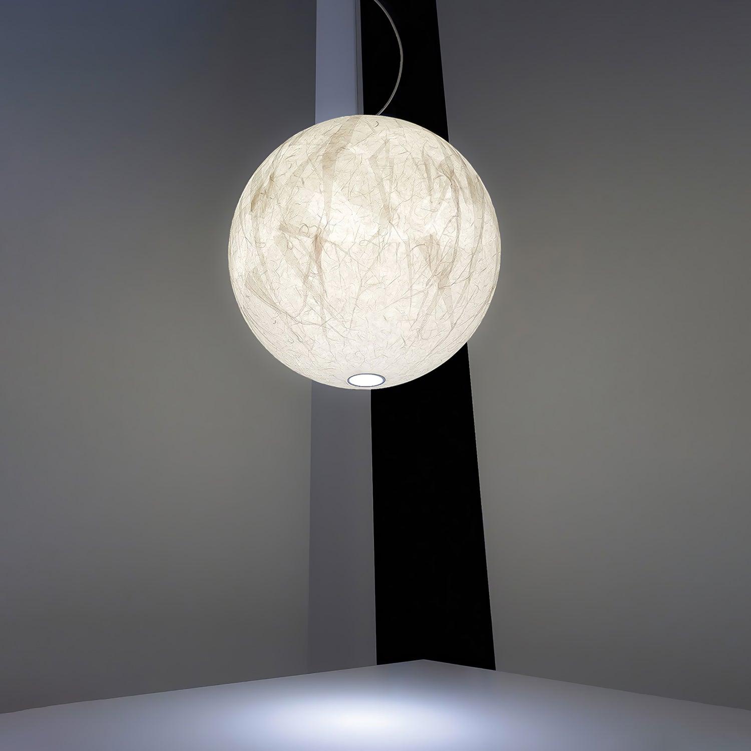 Globe Minimalist Silk Pendant Lamp - Lamp Outdoor