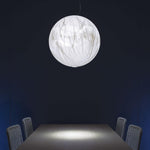 Globe Minimalist Silk Pendant Lamp - Lamp Outdoor