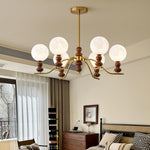 Moonlit Globe Chandelier - Lamp Outdoor