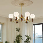 Moonlit Globe Chandelier - Lamp Outdoor
