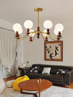 Moonlit Globe Chandelier - Lamp Outdoor