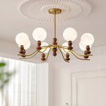 Moonlit Globe Chandelier - Lamp Outdoor