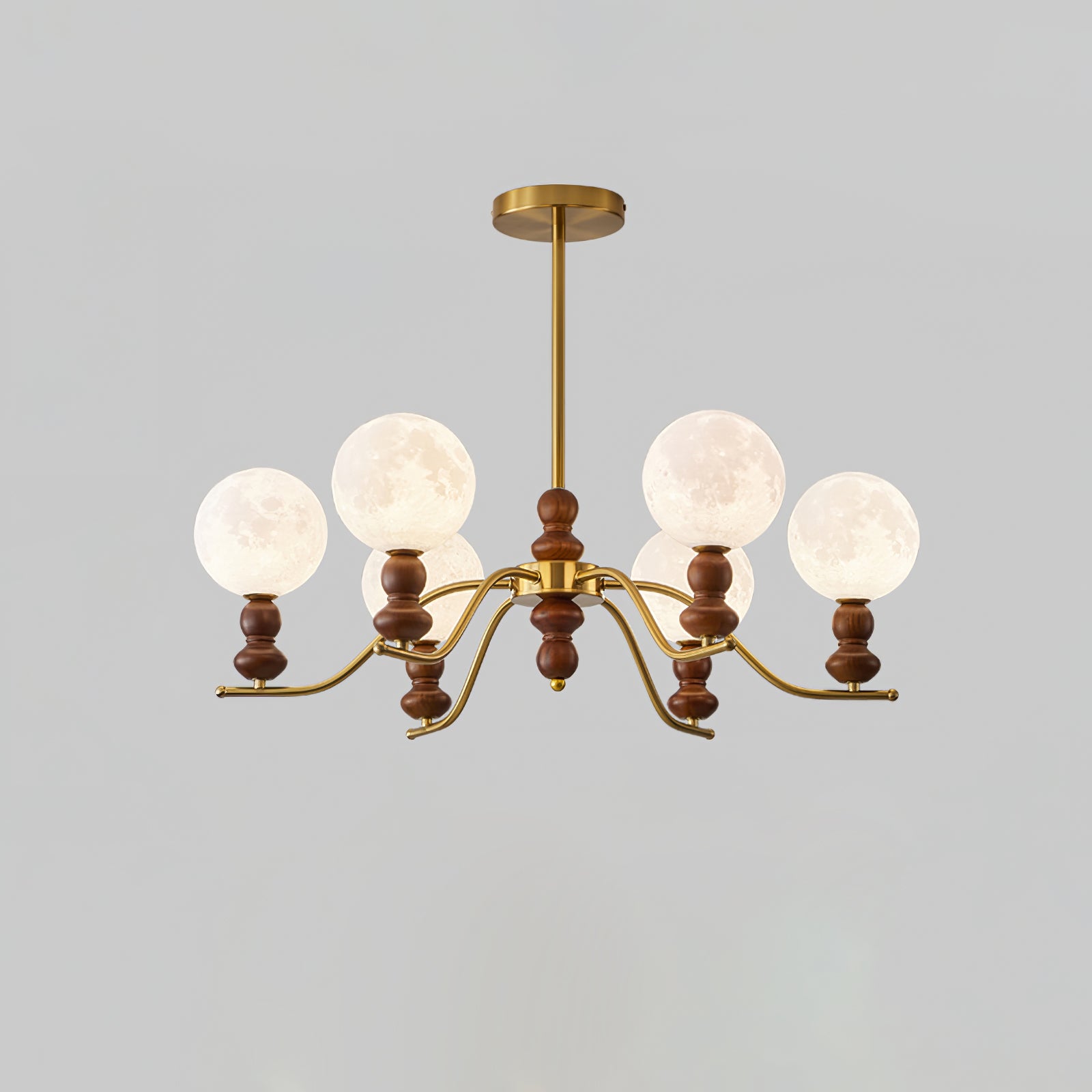 Moonlit Globe Chandelier - Lamp Outdoor