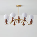 Moonlit Globe Chandelier - Lamp Outdoor