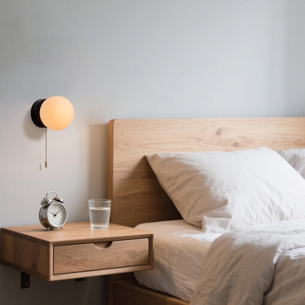 Moorsa Modern Glass Wall Light