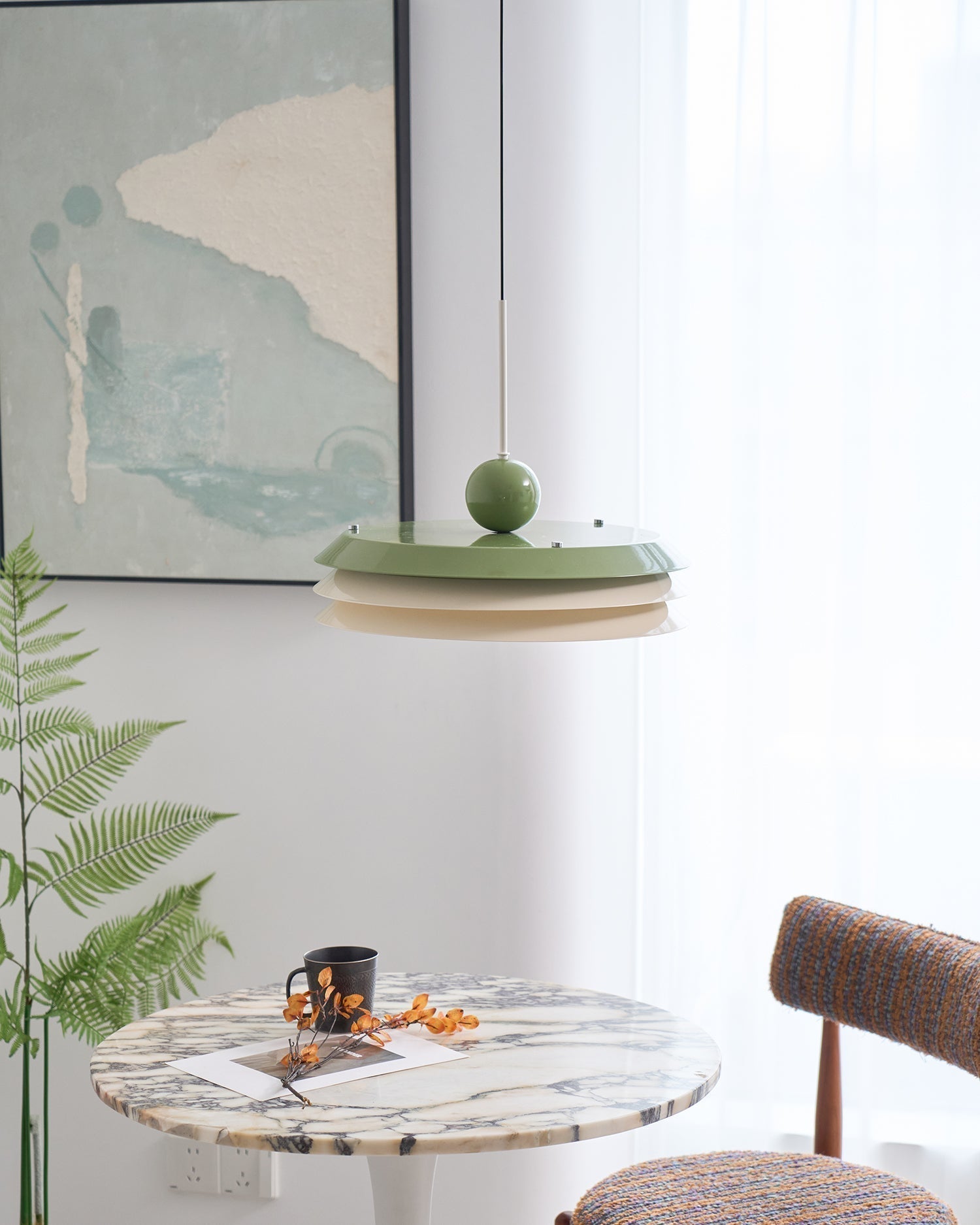Morandi Layered Pendant Lamp - Lamp Outdoor