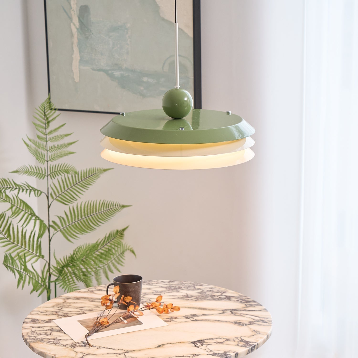 Morandi Layered Pendant Lamp - Lamp Outdoor