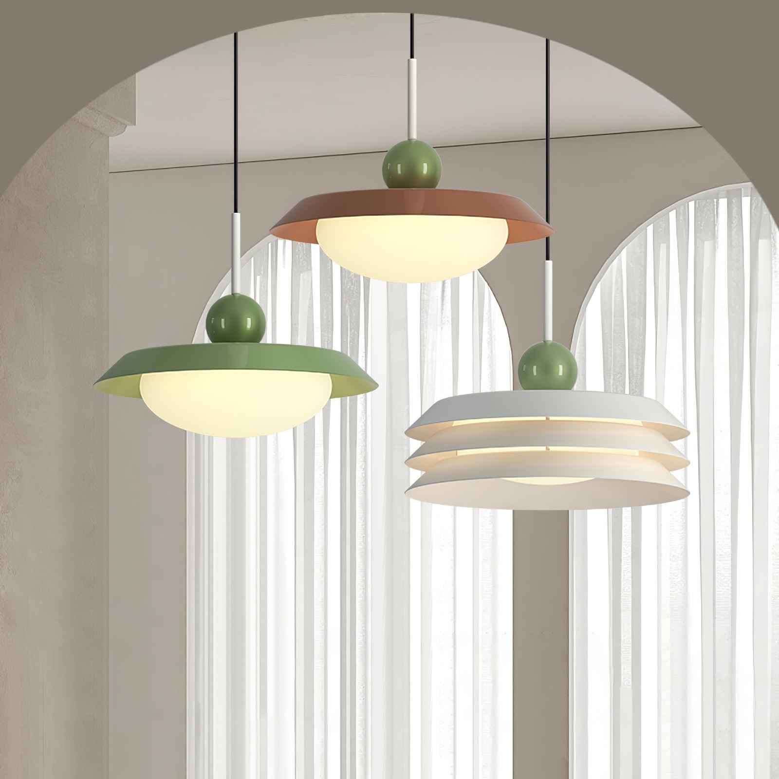Morandi Layered Pendant Lamp - Lamp Outdoor