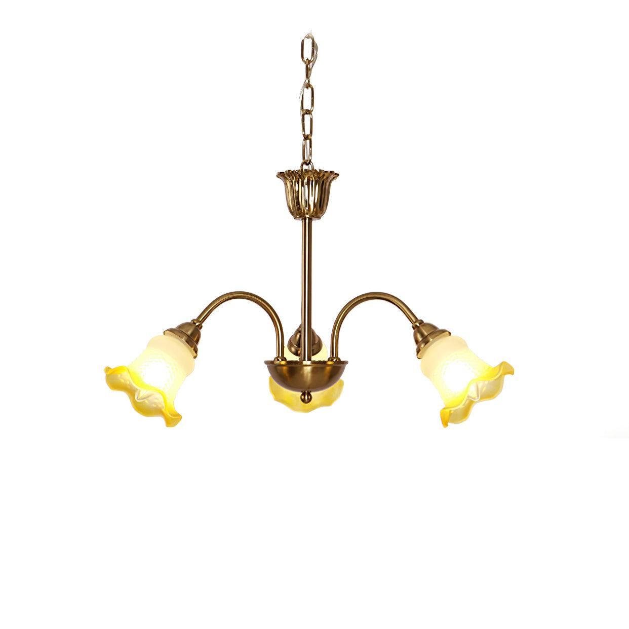 Diane Vintage Glass Chandelier - Lamp Outdoor