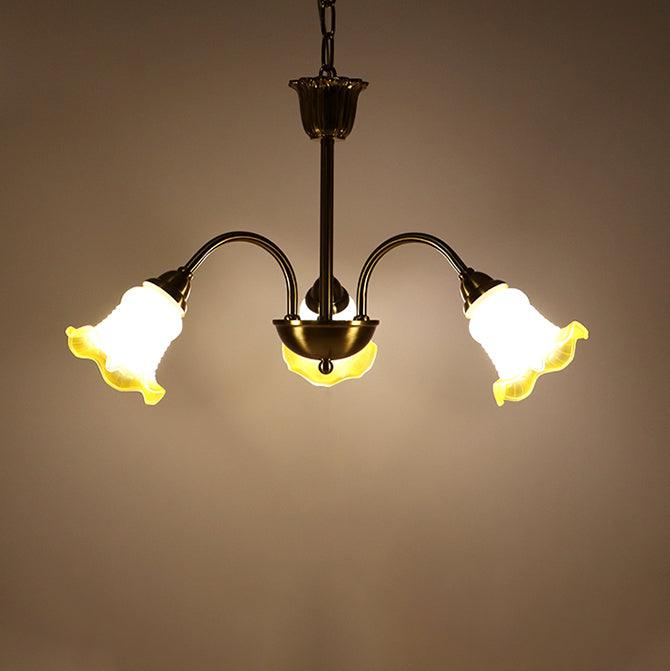 Diane Vintage Glass Chandelier - Lamp Outdoor