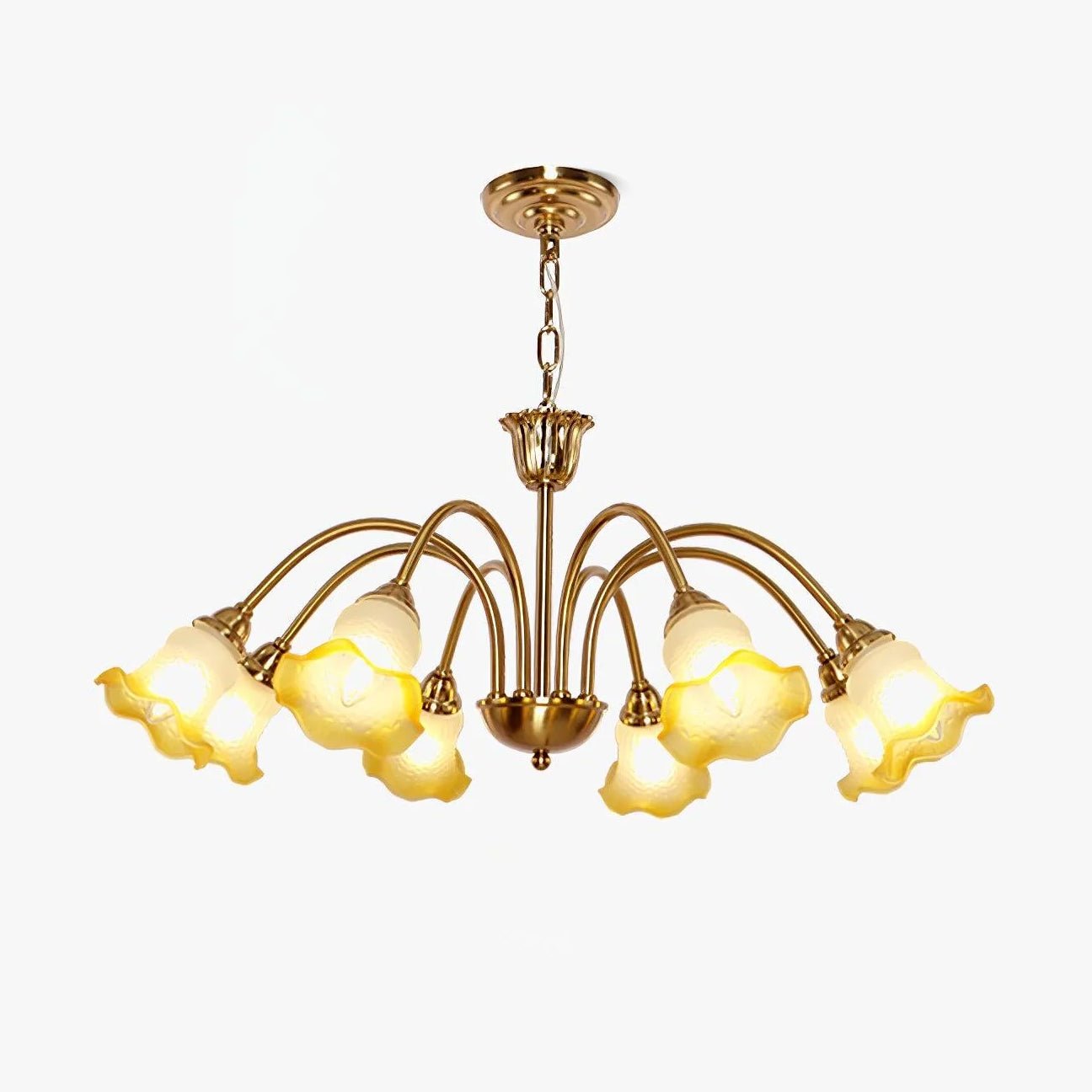 Diane Vintage Glass Chandelier - Lamp Outdoor