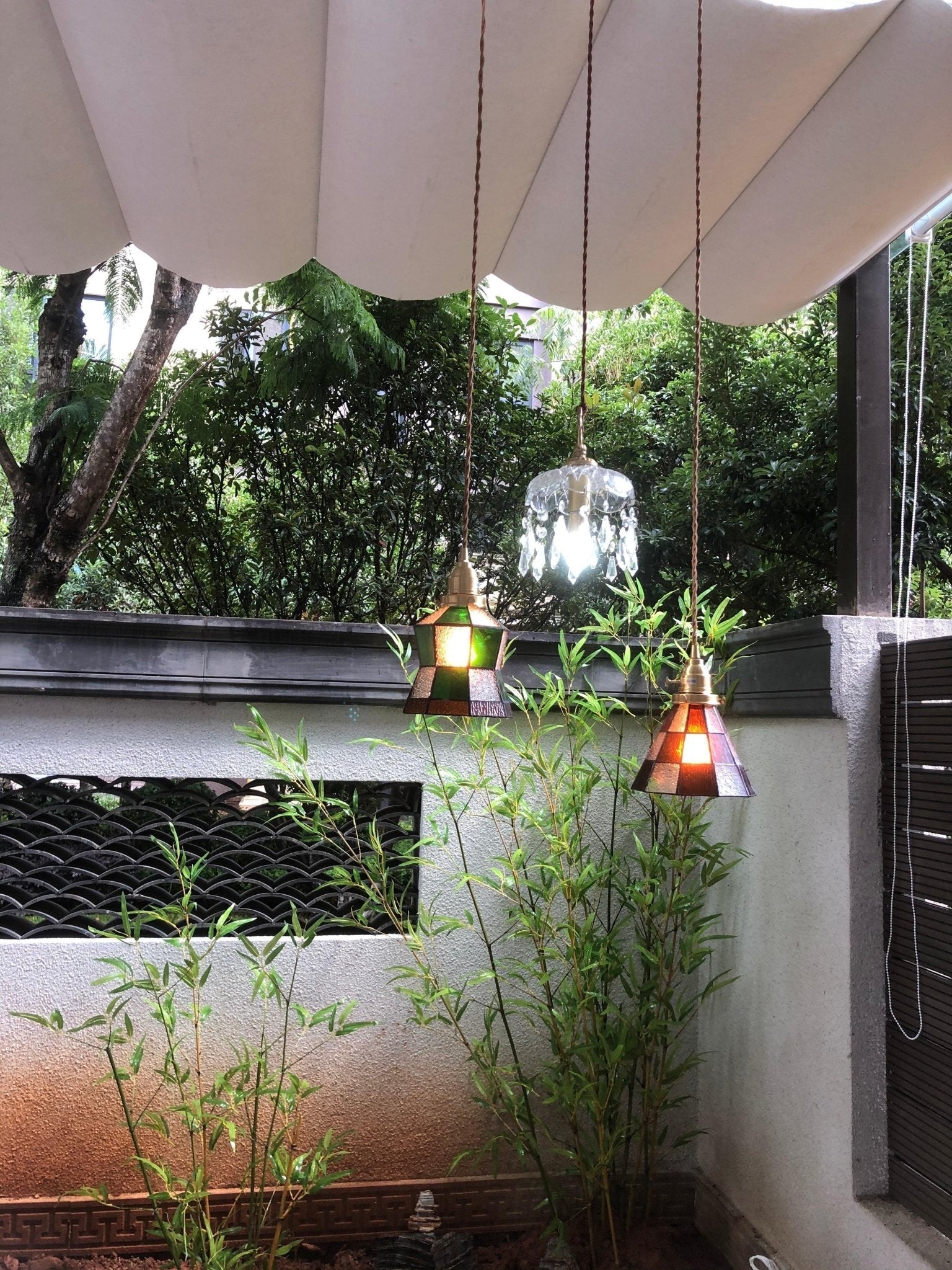 Mosaic Pendant Light - Lamp Outdoor