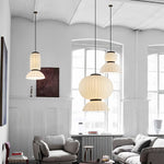 Eurzorion Silk Lantern Pendant Light - Lamp Outdoor