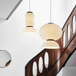 Eurzorion Silk Lantern Pendant Light - Lamp Outdoor
