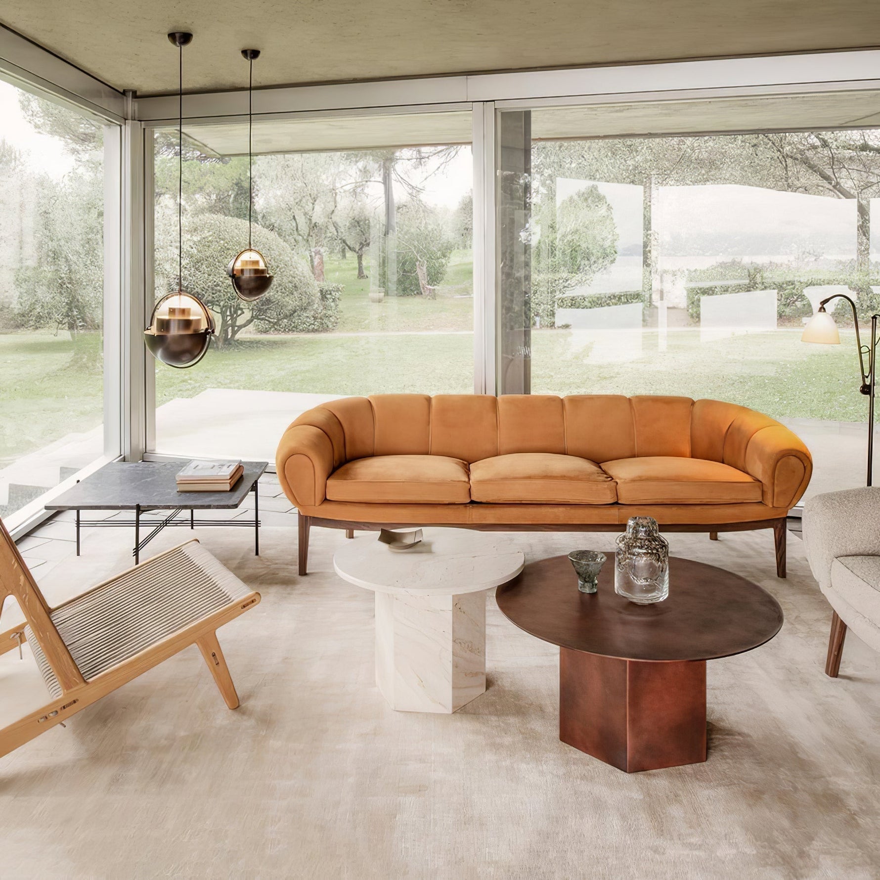 Deformed Ball Pendant Light - Lamp Outdoor