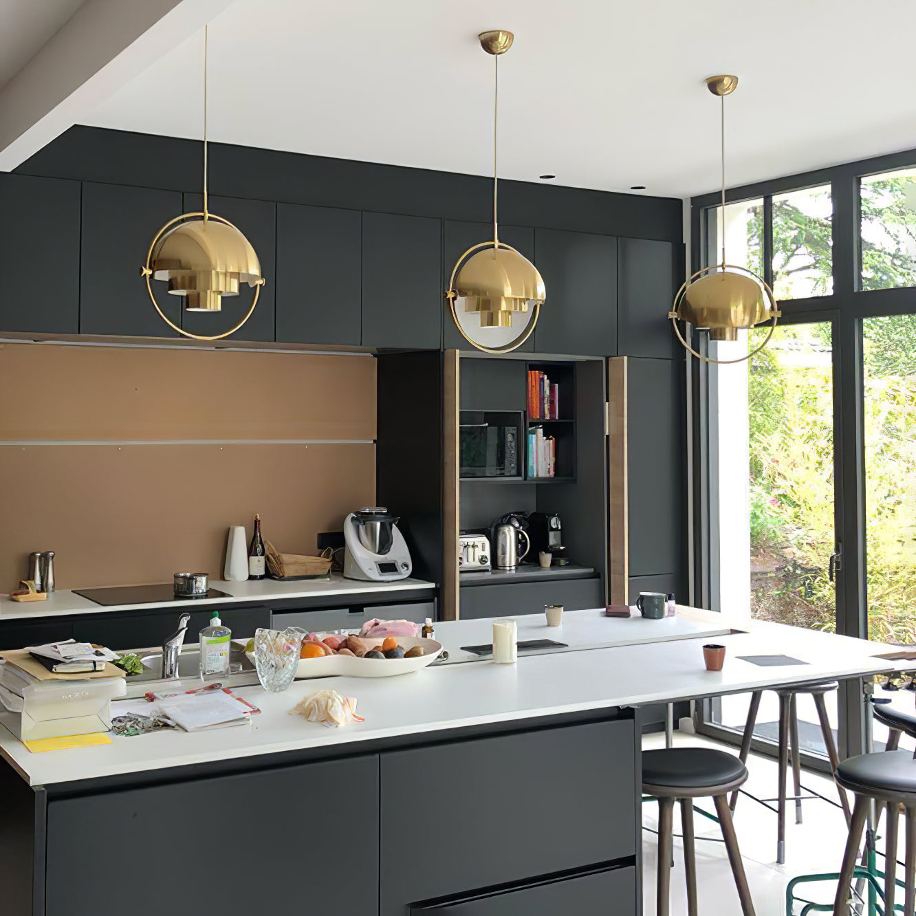 Deformed Ball Pendant Light - Lamp Outdoor